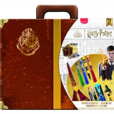 Комплект за рисуване Maped Harry Potter - 13 части, куфарче 